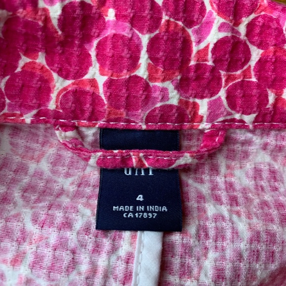 GAP PINK LIGHTWEIGHT BLAZER TOP - Picture 3 of 5